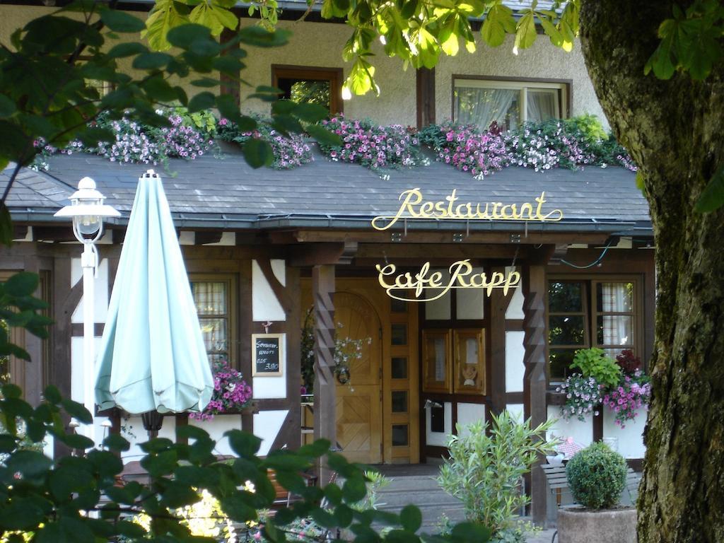 Hotel Restaurant Café Rapp Königsfeld im Schwarzwald Esterno foto